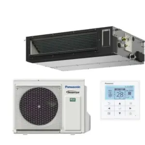 Panasonic Adaptive Ducted 14kW S-1014PF3E / U-140PZ3R8 3 Phase | NX Series High Static Ducted